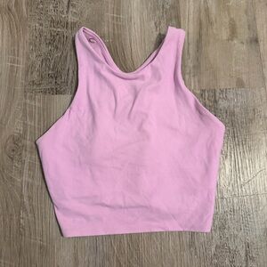 Athleta Light Pink Crop Top